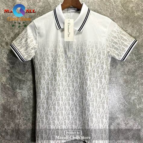 polo dior blanc|christian Dior polo shirts.